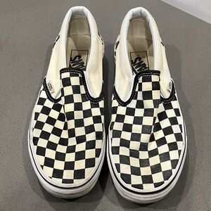 Vans Women’s Checkered Slip-On Sneakers